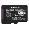 Kingston Canvas Select Plus Micro SD Card 32GB 64GB 128GB 256GB 512GB Memory Card C10 A1 Flash Card Up to 100MB/s read TF Card