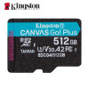Kingston Memory Card Up To 200MB/S Micro SD TF 64GB 256GB 128GB 512GB 1TB Reading Speed Class 10 U1 V30 A1 Flash for Electronic