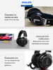 Philips SHP9500 Headphone HiFi Stereo Wired Earphone Computer Online Learning Earbuds Esports Game 3.5mm 6.3mm Universal Headset