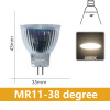 4/6/8/10/20PCS LED Bulb Mini COB Spotlight MR11 GU4 12V 3W Warm White Light Suitable for Kitchen Den Replacement 20W 50W Halogen