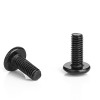 NINDEJIN 30/40Pcs M3 M4 TM Screws Phillips Truss Mushroom Head Screw Black Plated Electronic Carbon Steel Samll Screws|Screws