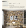 3D Brick Wallpaper Living Room Decoration Paper Kitchen Waterproof Self adhesive Wall Sticker Bedroom Moisture Proof Wallpapers|Wallpapers