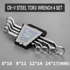 Torx Wrench Combination Wrench High Carbon Steel Combination Spanner Chrome Plated Metric Size for Auto Repairing Tools|Wrench