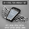 Torx Wrench Combination Wrench High Carbon Steel Combination Spanner Chrome Plated Metric Size for Auto Repairing Tools|Wrench