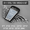 Torx Wrench Combination Wrench High Carbon Steel Combination Spanner Chrome Plated Metric Size for Auto Repairing Tools|Wrench