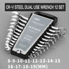 Torx Wrench Combination Wrench High Carbon Steel Combination Spanner Chrome Plated Metric Size for Auto Repairing Tools|Wrench