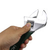 LAOA Universal Monkey Wrench With Scale Stainless steel Key Anti slide Adjustable Spanner Adjust Wrenches Hand tools|Wrench|