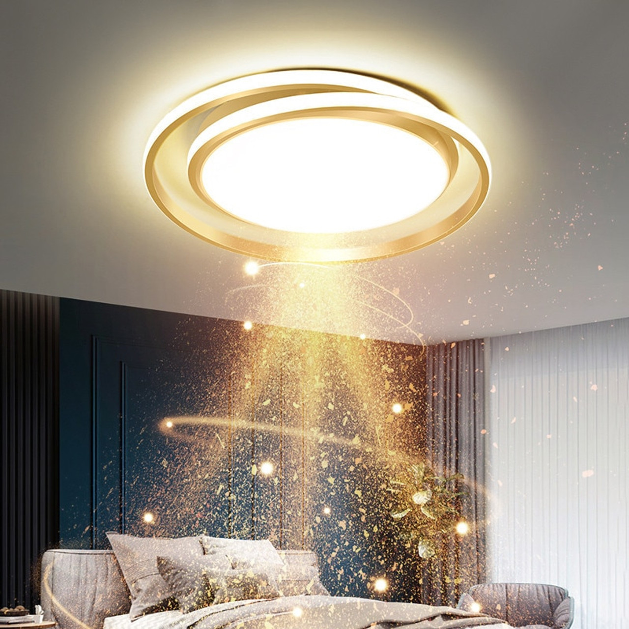 pics Living Room Decorative Hanging Lights modern round led chandeliers for bedroom living room kitchen lights hanging study gold ceiling lamp home decoration luminaria pendant lights