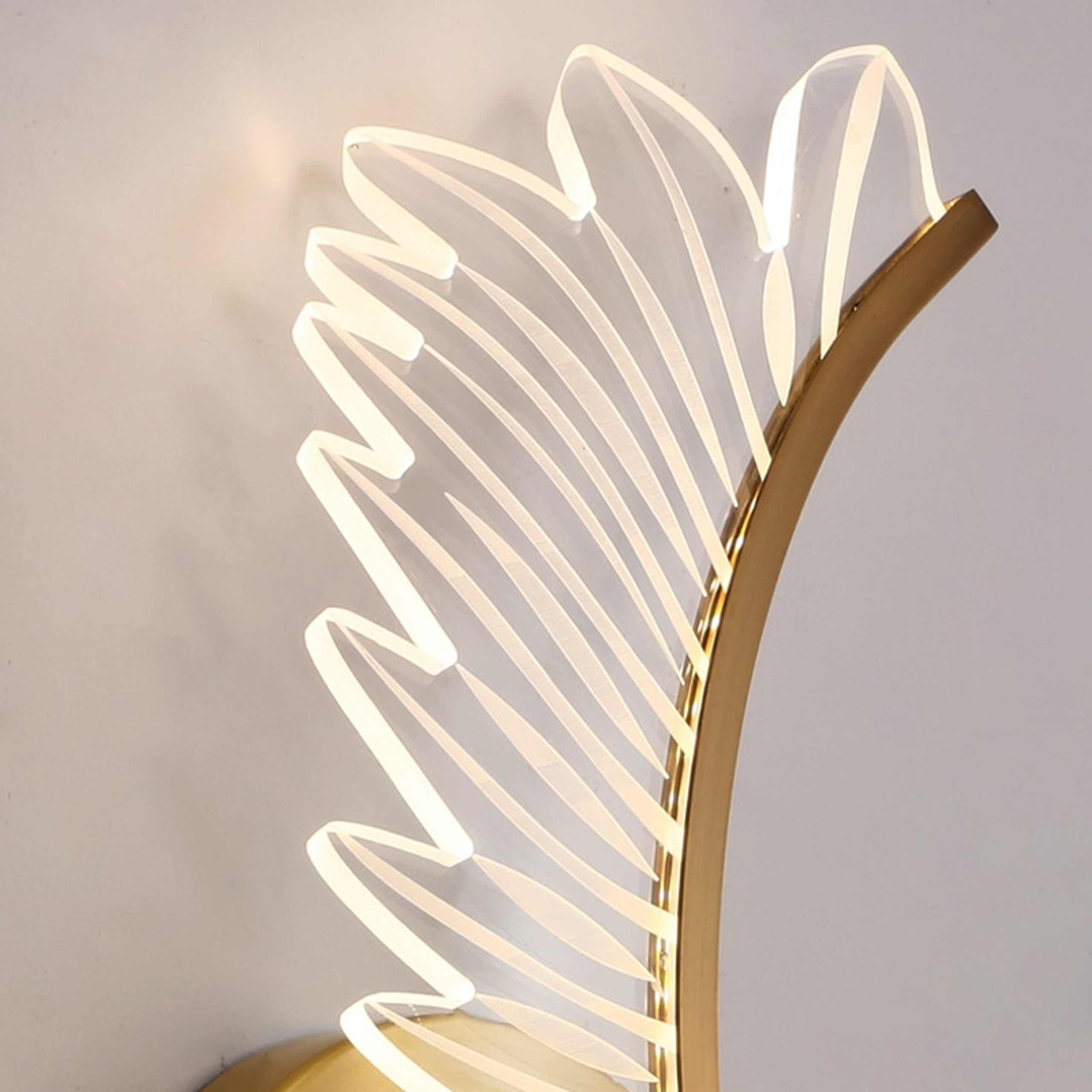 JMZM Copper Wall Lamp Bedroom Bedside LED Lamp Modern ...