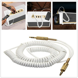 3.5 mm audio AUX Cable Spring Coiled Stereo Auxiliary Cable Charging Cable For MARSHALL Woburn Wireless Bluetooth Speaker| | 3.5 mm audio AUX Cable Spring Coiled Stereo Auxiliary Cable Charging Cable For MARSHALL Woburn Wireless Bluetooth Speaker| |