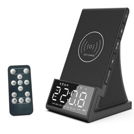 Multifunction Phone Wireless Charging LED Smart Digital Alarm Clock Bluetooth Speaker Fast Wireless Charger Dock for iPhone|Wireless Chargers| Multifunction Phone Wireless Charging LED Smart Digital Alarm Clock Bluetooth Speaker Fast Wireless Charger Dock for iPhone|Wireless Chargers|