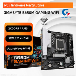 GIGABYTE B650M GAMING WIFI Motherboard 2.5G AM5 PC Gamer New Micro-ATX AMD B650 DDR5 6000 MHz M.2 USB3.2 96GB Socket placa mae