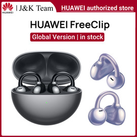 HUAWEI FreeClip,Open-ear Wireless Headphones,Ultimate Sound,compatible with iOS and Android,8 Hours Long Battery Life,