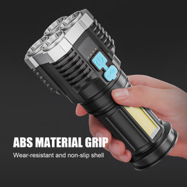 High Power Products Flashlight Rechargeable Flashlight Personal Weapons Defenses Self Defense Stuff Selfdefense Supplies Stron