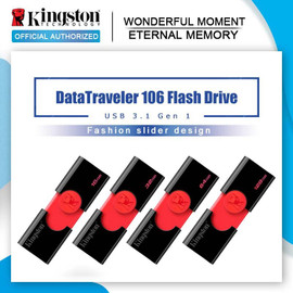 Kingston USB Flash Drive DT106 32gb Pendrive usb 3.1 16GB U Disk Pen Drive usb 64gb 128gb Memory Stick Flash Memoria USB|USB Flash Drives