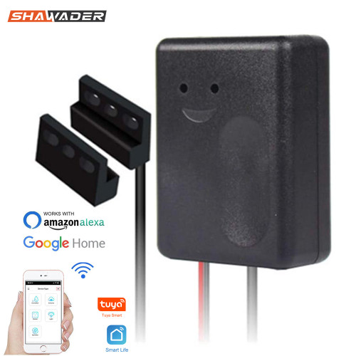WIFI Smart Garage Door Opener Sensor Switch Intelligent Timing Voice Wireless Remote Control by Tuya Smartlife Alexa Google Home|Switches|