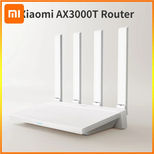 Xiaomi AX3000T Mesh Router 3000Mbs 256MB WiFi6 Dual WAN 2.4/5GHz Signal Network Qualcomm CPU Repeater Amplifier with Mi Home