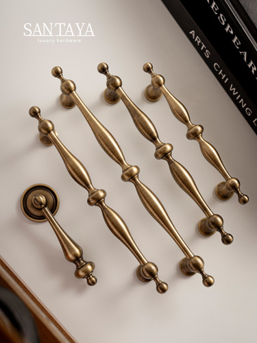 Antique Brass Handles Bronze Pendants Handle Cabinets Drawers Knobs Kitchen Cabinets Pull Furniture Copper