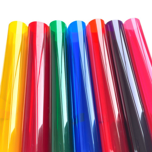 7.8"x11.8" Multi-Colour Decorative Glass Film PET UV-Prevention Drop-Shipping Transparent For Home Office Store Window Tint-Film