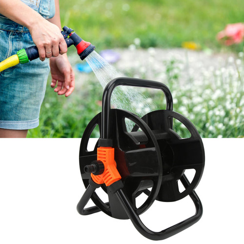 Hose Reel Water Pipe Storage Rack ABS Single Arm Tool for Garden Car Washing Watering Pipe Reel Single Arm Hose Reel