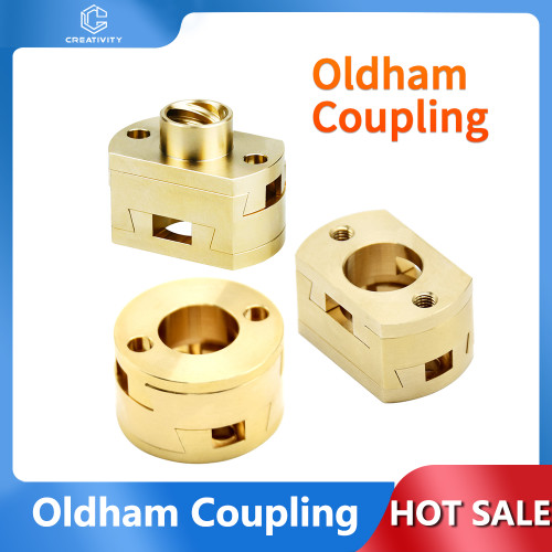 3D Printer parts Oldham Coupling 18mm Shaft Coupler with T8x8mm Nut For Ender3/CR10 T8 Z-axis Screw Voron And VzBoT 3D printer
