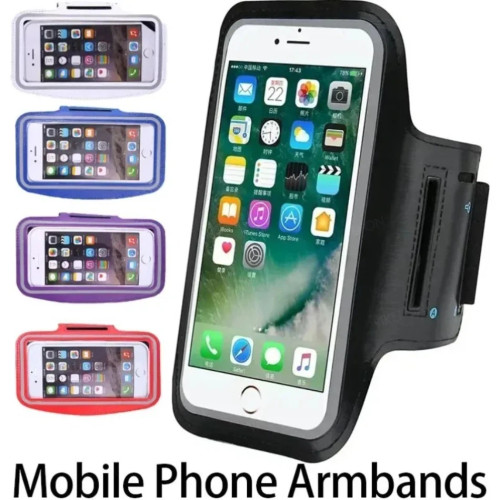 5.5inch Outdoor Sports Mobile Phone Armband Smartphone Key Holder Gym Running Phone Bag Arm Band Cases for Samsung iPhone Holder