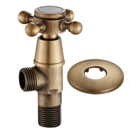 Brass Angle Valve 1/2\\\" Toilet Water Stop Valvethickening Triangle Valve Kitchen And Bathroom Plumbing Hardware Accessories