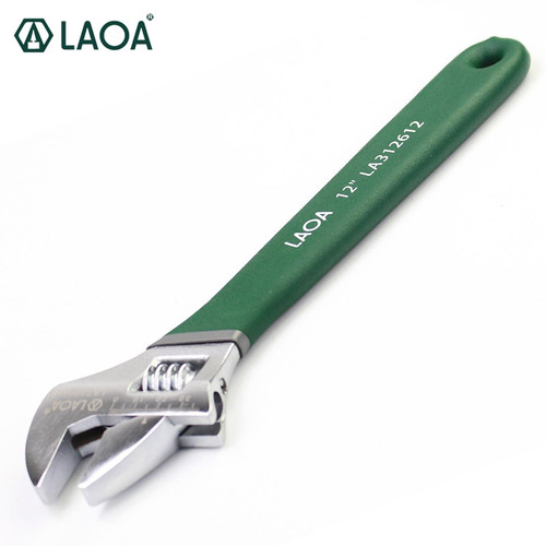 LAOA Universal Monkey Wrench With Scale Stainless steel Key Anti slide Adjustable Spanner Adjust Wrenches Hand tools|Wrench|