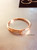 Nailed it sq hinged bracelet