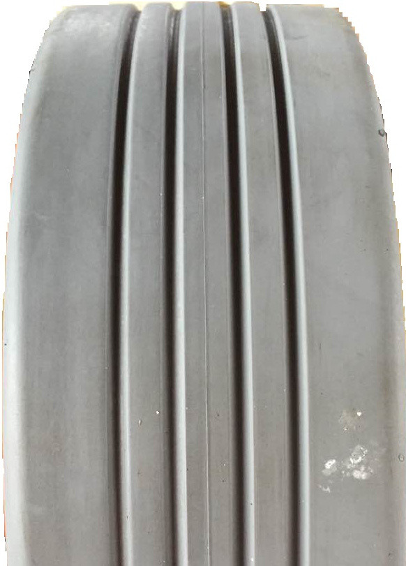 400-8 *Solid* GSE SR109 Grey Ribbed Industrial Tyre