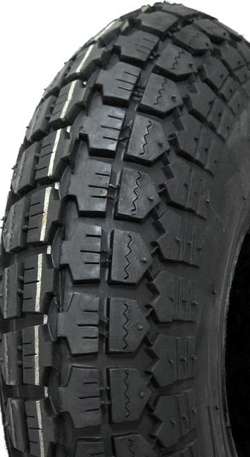 410/350-5 4PR TT Unilli UN231 Block Tread Black Tyre