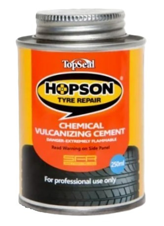 Hopson Chemical Vulcanizing Cement (Glue) 250ml, Translucent Liquid - TC101