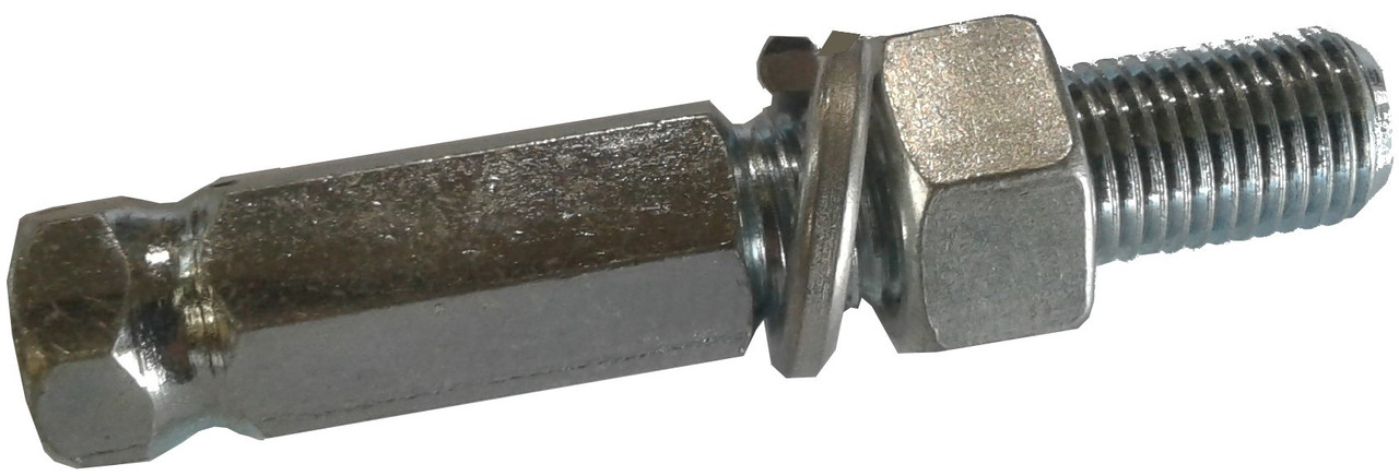 Hex Arbor 3/8 Thread for buffing wheels