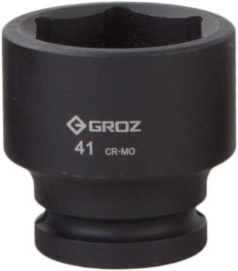 Groz 41mm 3/4" Drive Hex Impact Socket