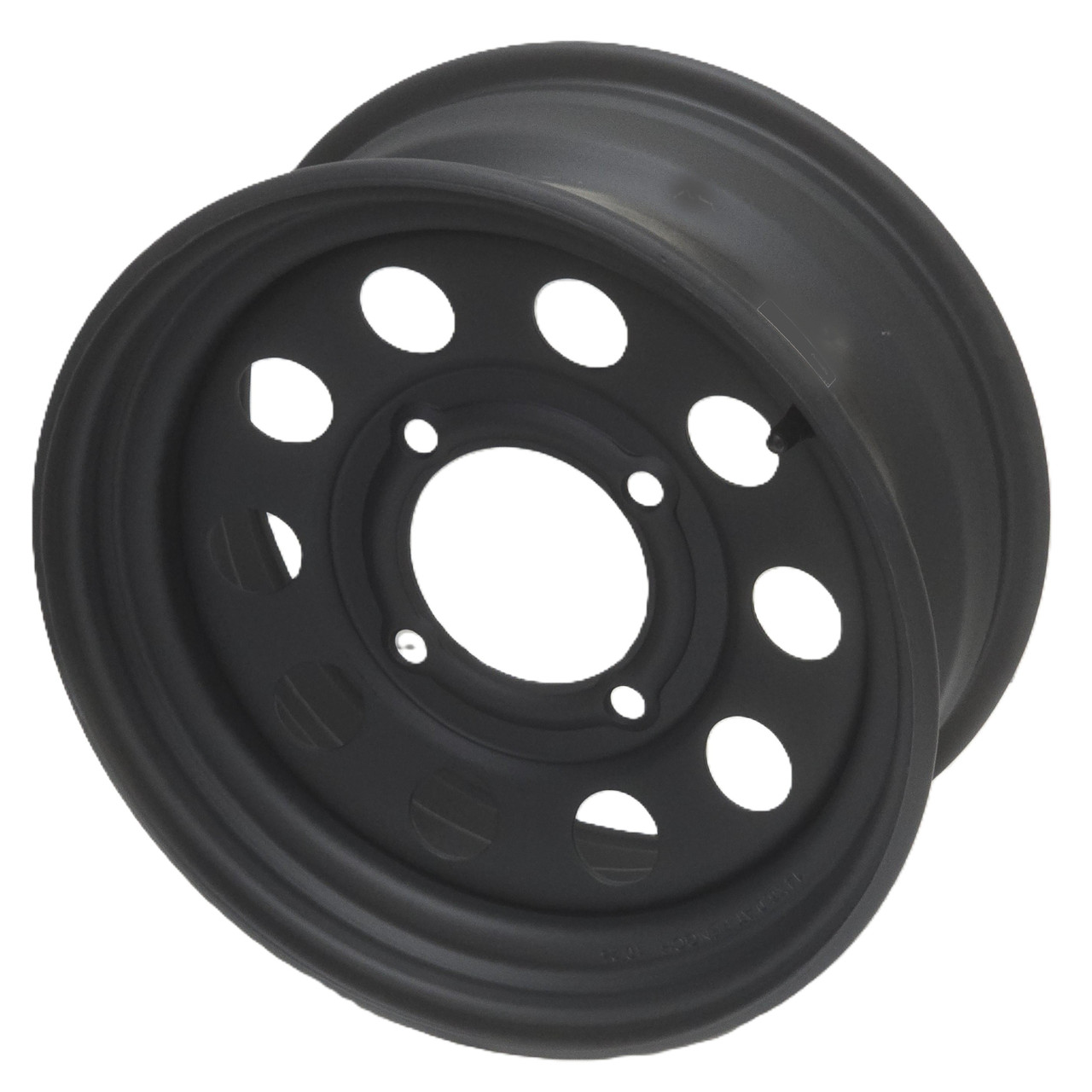 14"x6.00" Steel ATV Rim, 4/137 PCD, 105mm Bore, ET+13, 431Kg load rating, 14.3mm Stud Holes