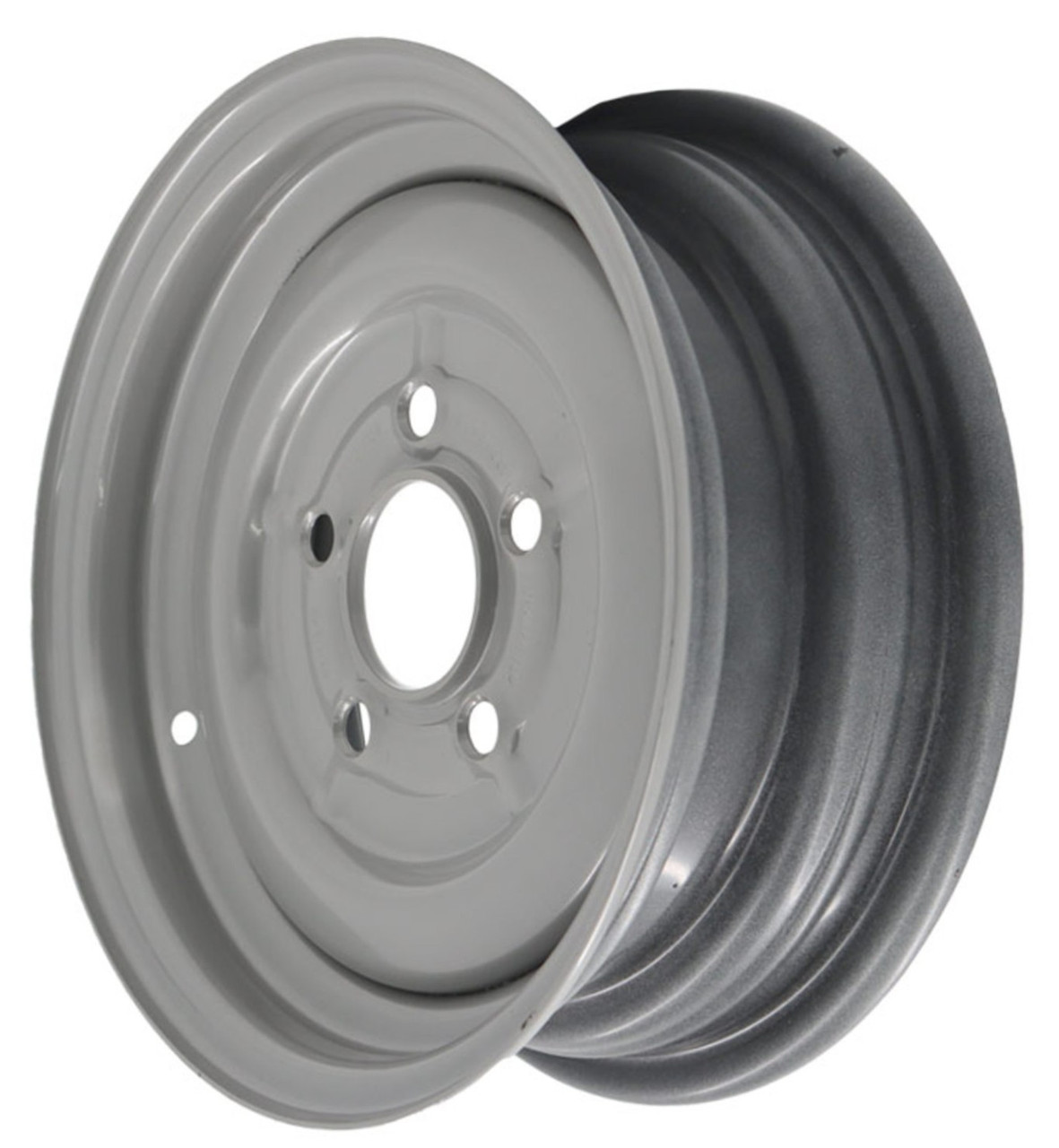 12"x4.50" Steel Rim, H2, 5/112mm PCD, ET+20mm, 67mm Centre Bore - European Trailer fitment