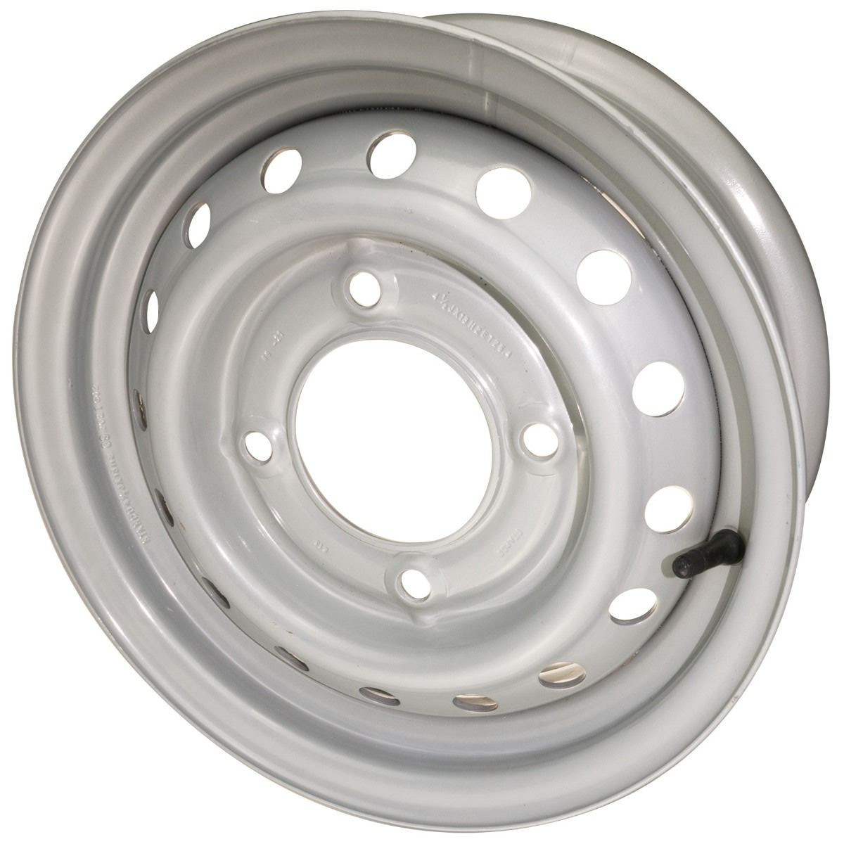 13"x4.50" Steel Rim, H2, 4/139.7mm PCD, 95.5mm bore, ET+25.4mm - Ifor Williams, etc.