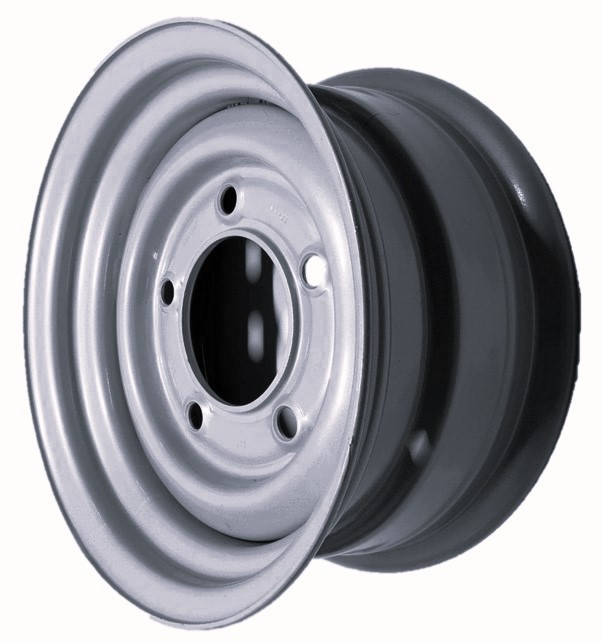 13"x4.50" Steel Rim, H2, 5/165.1mm PCD, 114.5mm bore, ET+7mm - Ifor Williams, etc.