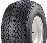 ASSEMBLY - 8"x5.50" Galv Rim, 4/4" PCD, 18/850-8 4PR KG101 Golf Cart Tyre