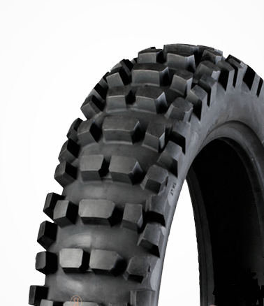 100/100-18 4PR/59M TT Kuma K531 Knobby Motorcycle Tyre (S1522) - 125mm width