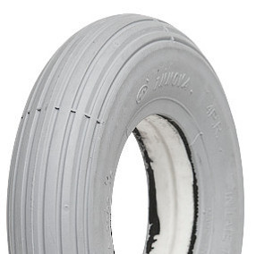 200x50 *Solid PU* Ribbed Grey Wheelchair Tyre (200-50)