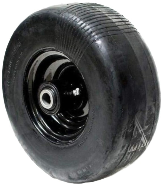 Assembly - 11/400-5 Solid Smooth Tyre, 3/4" Bearings, 5" Hub Length