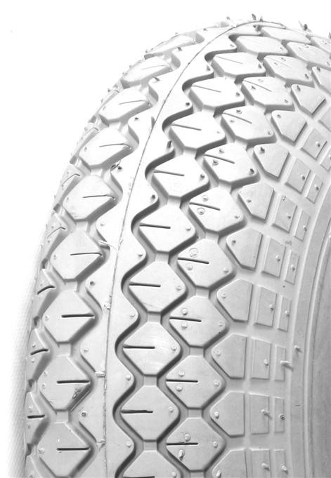 410/350-5 4PR TT CST C154 Diamond Grey Wheelchair / Mobility Scooter Tyre