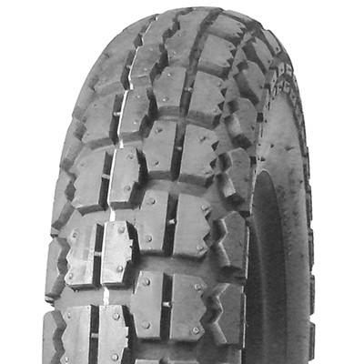 410/350-5 4PR TT Unilli UN231 Block Grey Wheelchair / Mobility Tyre