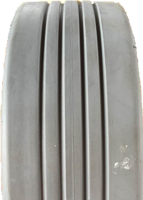 400-8 *Solid* GSE SR109 Grey Ribbed Industrial Tyre