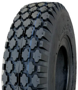 410/350-6 *Solid Air* Goodtime V6602 Diamond Black SOLID Tyre - rim width: 75mm