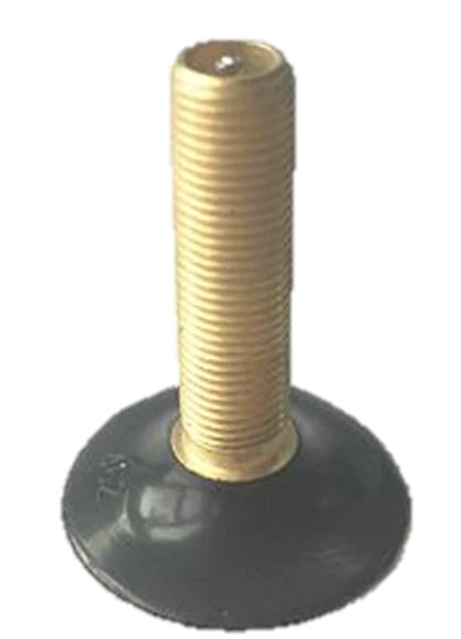 10x2 (60/70-6.5) Tube with straight threaded valve 20mm length - fits 6.5" rims