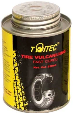 Hopson Chemical Vulcanizing Cement (Glue) 250ml, Translucent Liquid - TC101