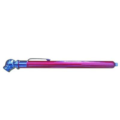 Pencil Tyre Gauge, 5-50 p.s.i., Single Foot