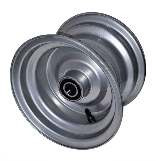 6"x4.50" Steel Rim, 52mm Bore, 6205 25mm HS Bearings - OTR 06452564 63mm outside to outside of bearings